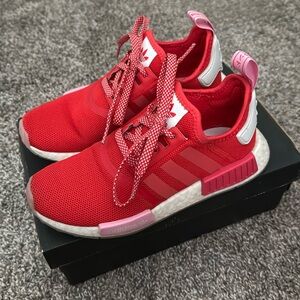 Red addidas nmd